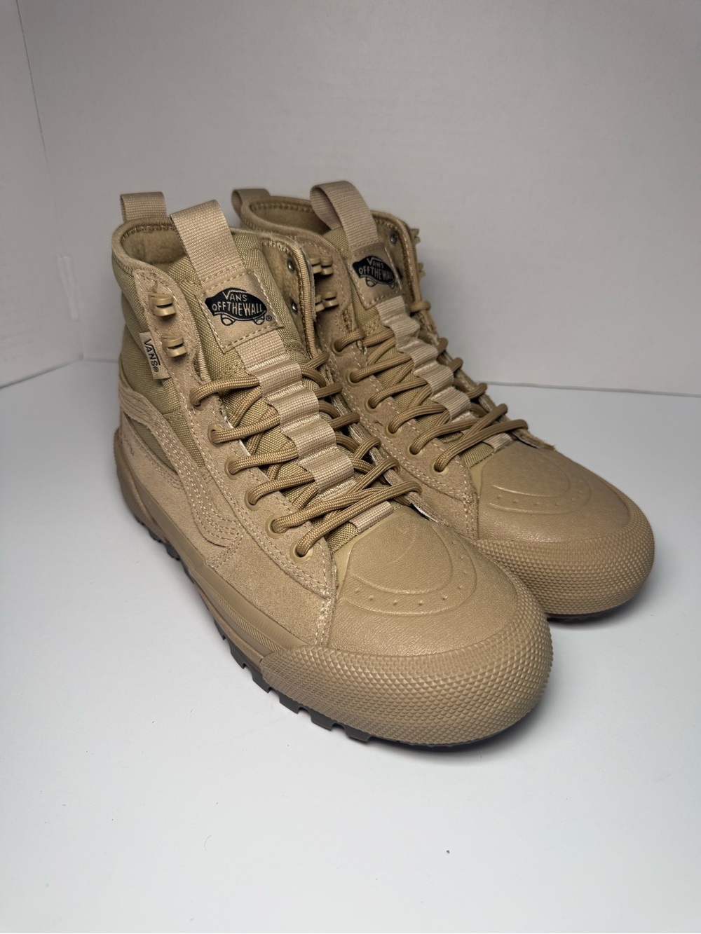 Vans Men’s High-Top Boots in Tan